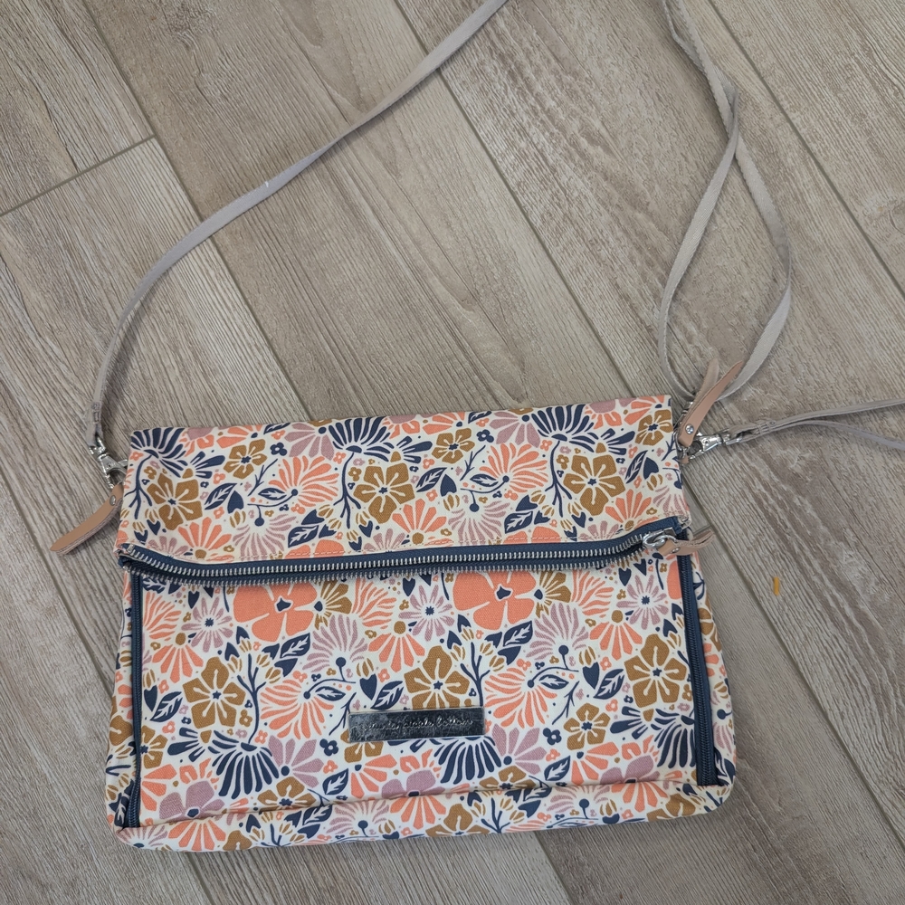 Floral Crossbody Diaper Bag